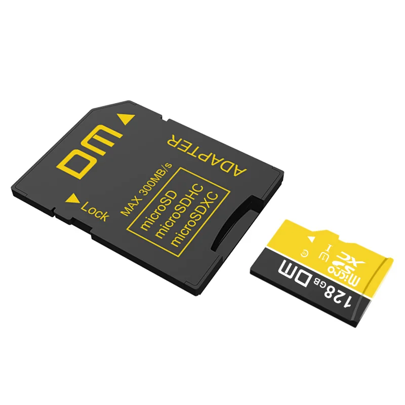 Карты памяти DM для мобильных телефонов Micro SD карта класс 10 TF карты 256гб 128 ГБ 64 32 16 8