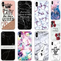 marble quote cover for umidigi bison gt x10 a11s a7s f2 f1 play a3x a3s a5 a3 a7 s5 a9 a11 pro max power 3 5 5s phone case