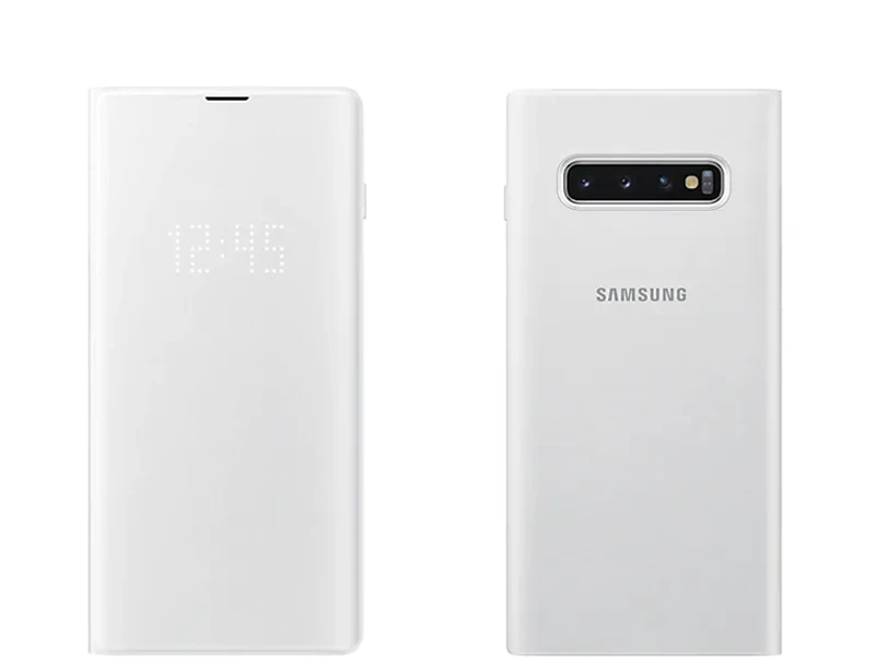 Оригинальный умный светодиодный чехол для Samsung Galaxy S10 X SM G9730 + Plus G9750 S10E|Бамперы| |