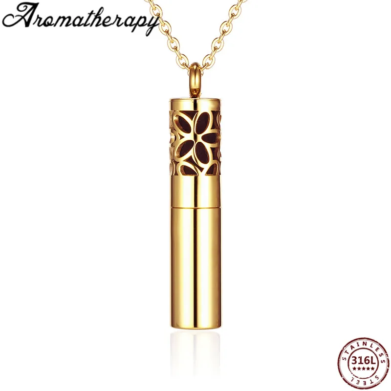 Rose Gold-W Флакон для эфирного масла ароматерапия диффузор медальон из нержавеющей стали с 9 шт. подушечками 1 парфюм хлопок для женщин и мужчин - Окраска металла: Rose Gold-W