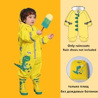 cartoon unicorn waterproof raincoat for children kids baby rain coat poncho boys girls primary school students siamese rain suit