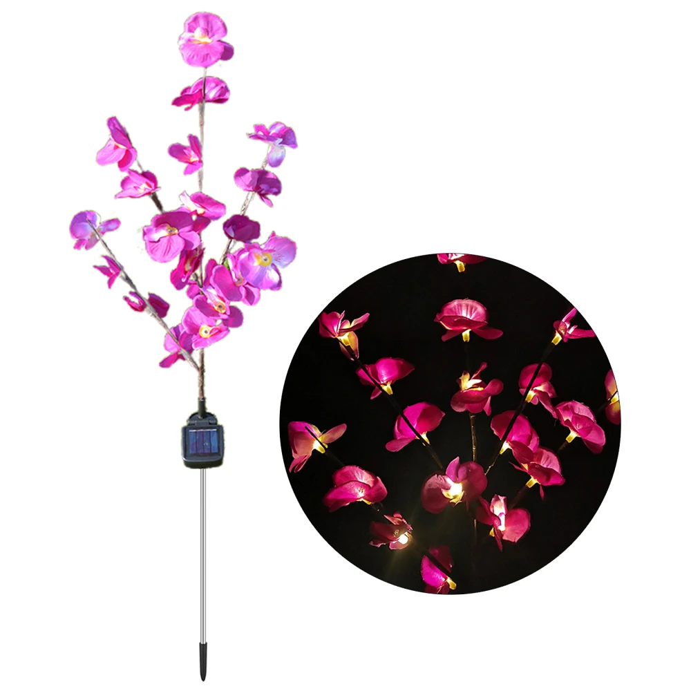 

Flower Light Butterfly Lanterns Lights Beautiful LED Deck Solar Garden Outdoor Courtyard Waterproof Arden Decoration Lamp