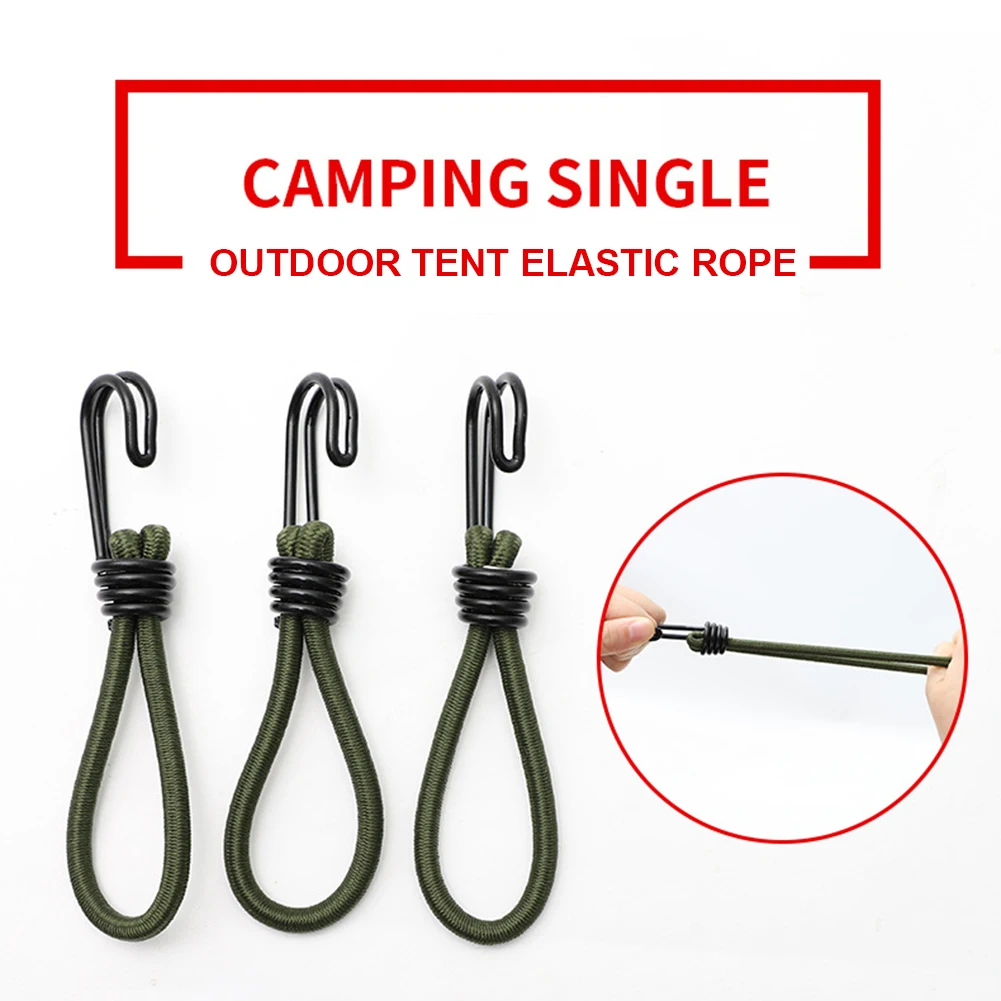 

Tent Wind Rope with Hooks Buckle for Outdoor Camping Hiking Survival Parachute Cord Lanyard Tents Rope Strap