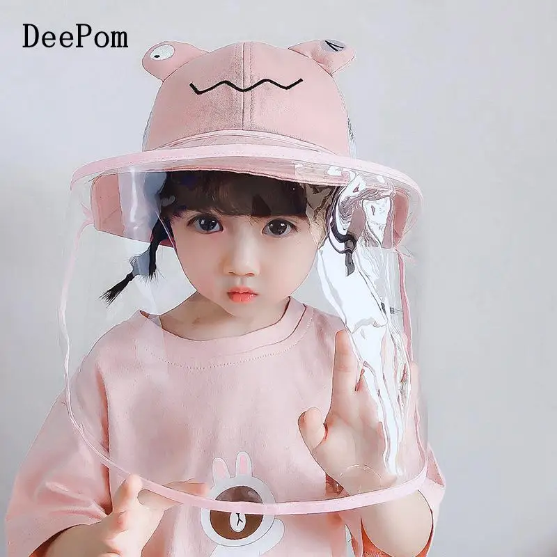 Панама детская прозрачная Пылезащитная с защитой от срыгивания летняя |
