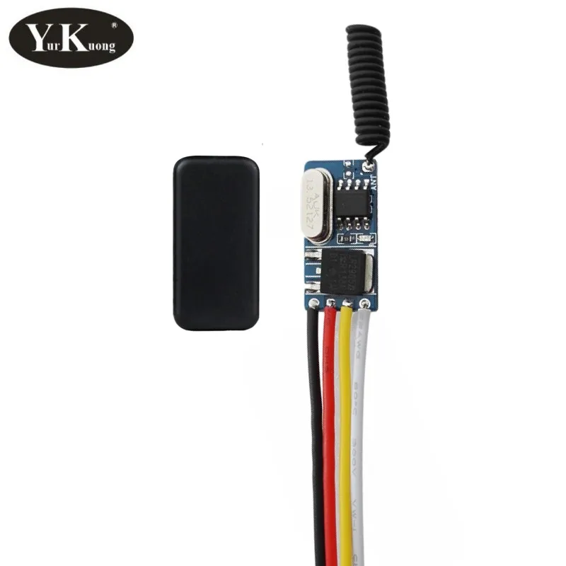 3.7V 4.2V 5V Mini Remote Switch 433 MOS Contactless RF Wireless Motor Buzzer LED Relay Light Lamp ON OFF Smart | Обустройство дома