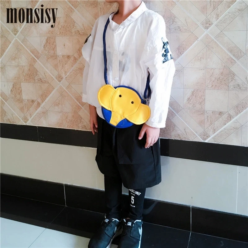 Monsisy кошельки и сумочки для девочек мальчиков сумка через плечо Детский кошелек