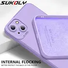 Жидкий силиконовый чехол для iPhone 13 Pro Max 12 11 Pro Max XS XR X 8 7Plus SE, 2020 оригинальный мягкий чехол с полной защитой