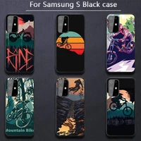 amazing mountain bike phone cases for samsung s6 s7 edge s8 s9 s20 s21 s30plus ultra s21s30 s10 5g lite 2020 s10e
