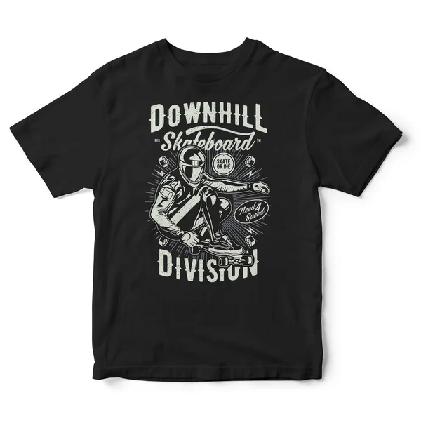 

Downhill skateboard Devision Camiseta Para Hombres Men's Casual T-Shirt