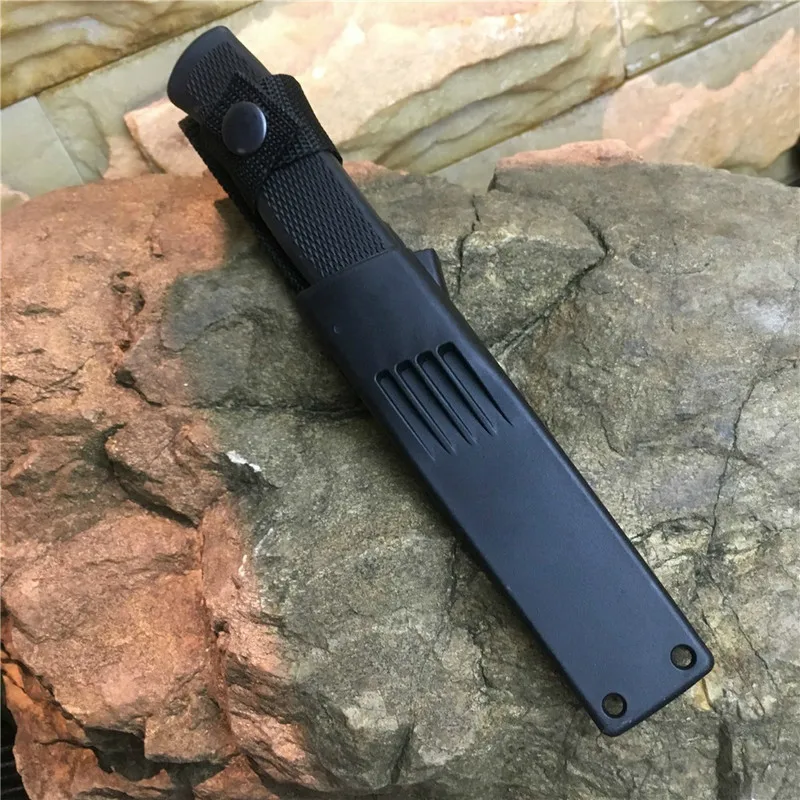 F1 Нож с фиксированным лезвием ножнами для рыбалки на открытом воздухе кемпинга