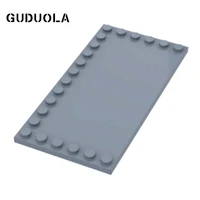 guduola tile 6x12 with edge studs 6178 moc assembles building block brick parts toy gift creative educational for kid 5pcslot