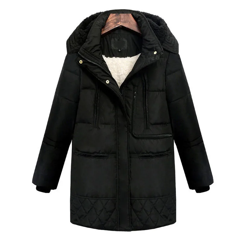 2019 зимние толстые пуховики из белой утиной шерсти ягненка имитация женские