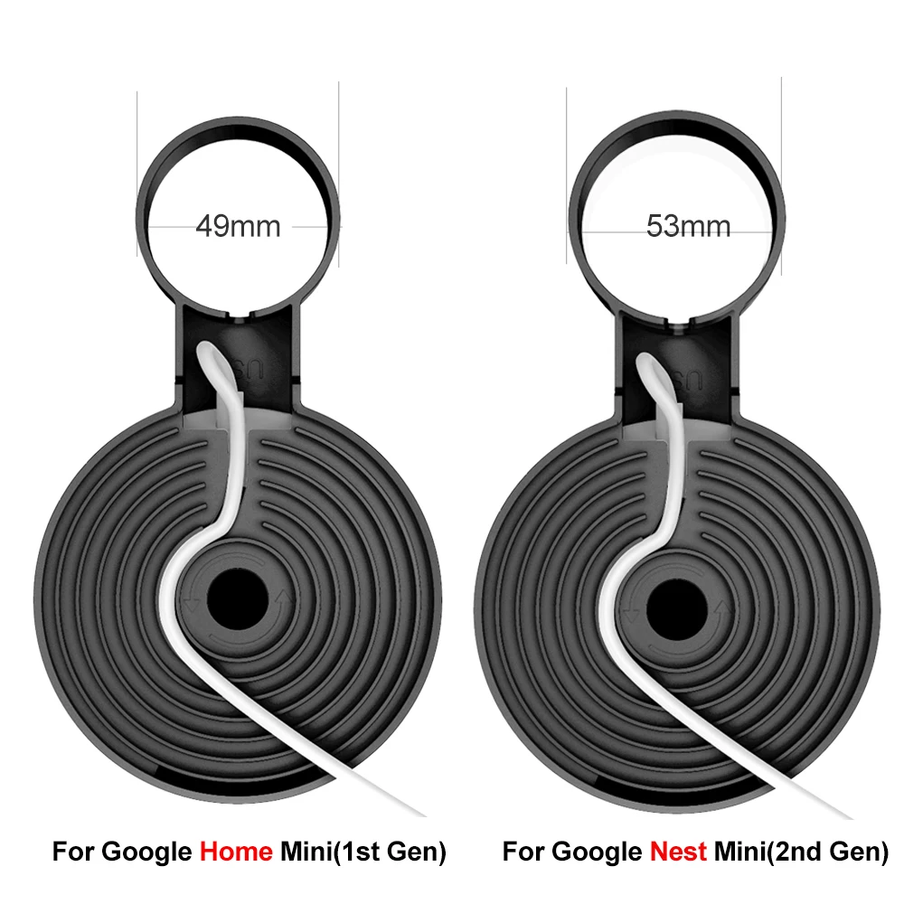 Настенный держатель для Google Home Mini (1 е поколение) и Nest (2 компактные аксессуары