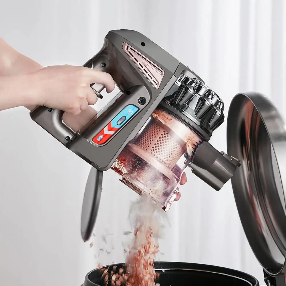 Портативный беспроводной пылесос 15000Pa с циклонным пылесборником для дома Proscenic P8