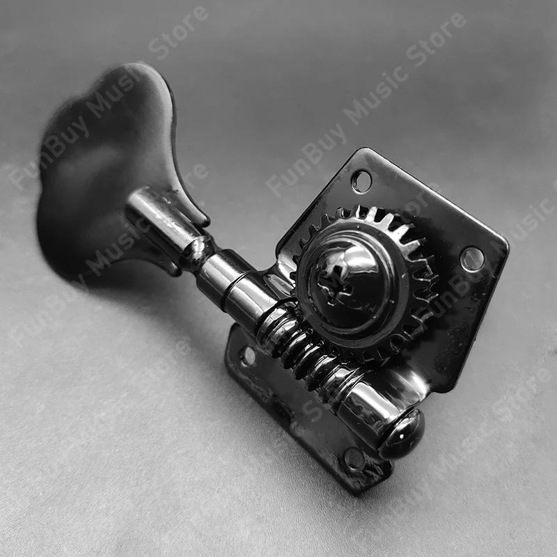 4r4l2r2l geöffnet elektrische bass gitarre tuning pegs mechaniken mechaniken für bass schwarz bass gitarre zubehör free global shippi
