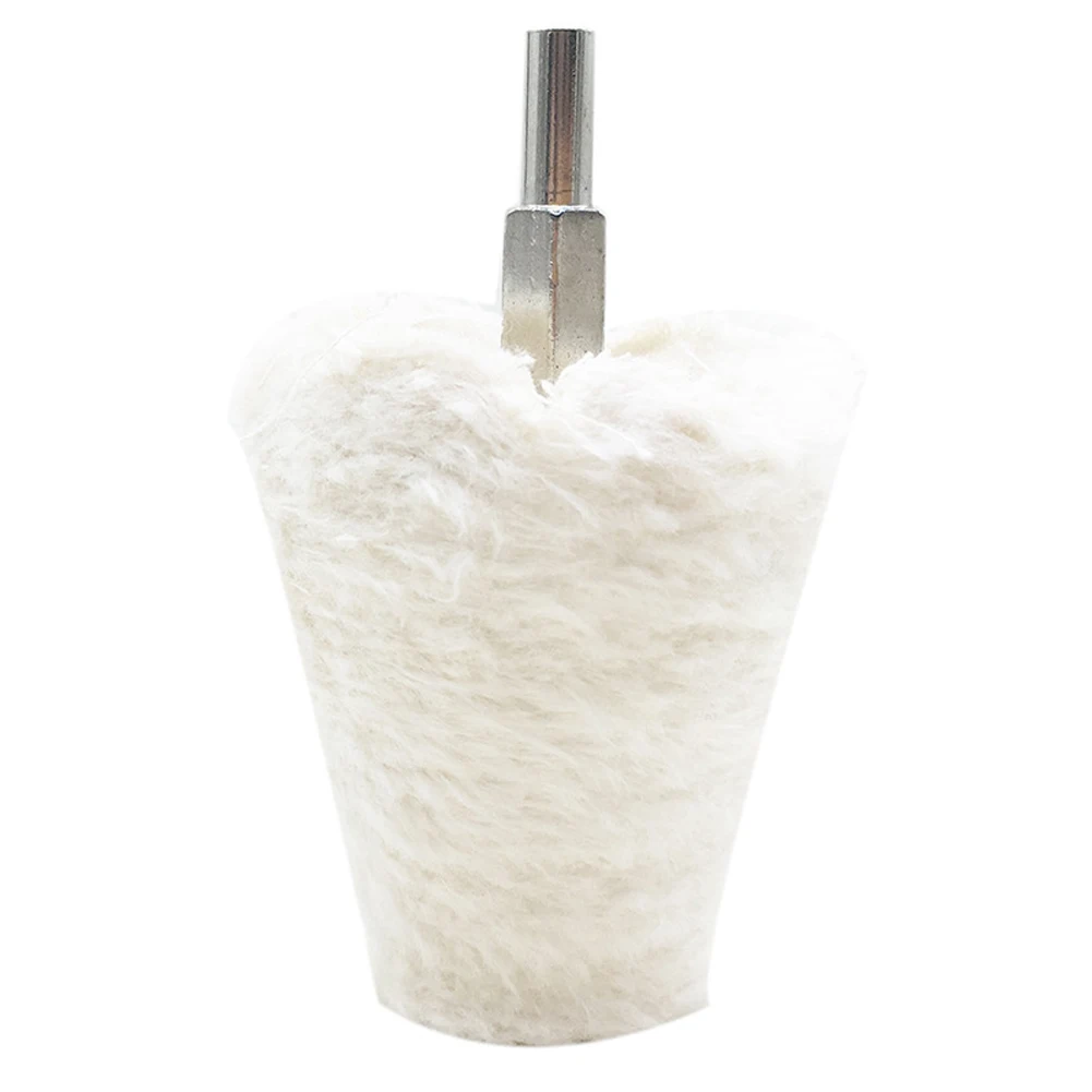 

5Pcs Car Polishing Drill Kit Waxed Cloth Cotton Polishing Wheel Pad Rotary Metal Stainless Multi Shapes Automobile Spare Part