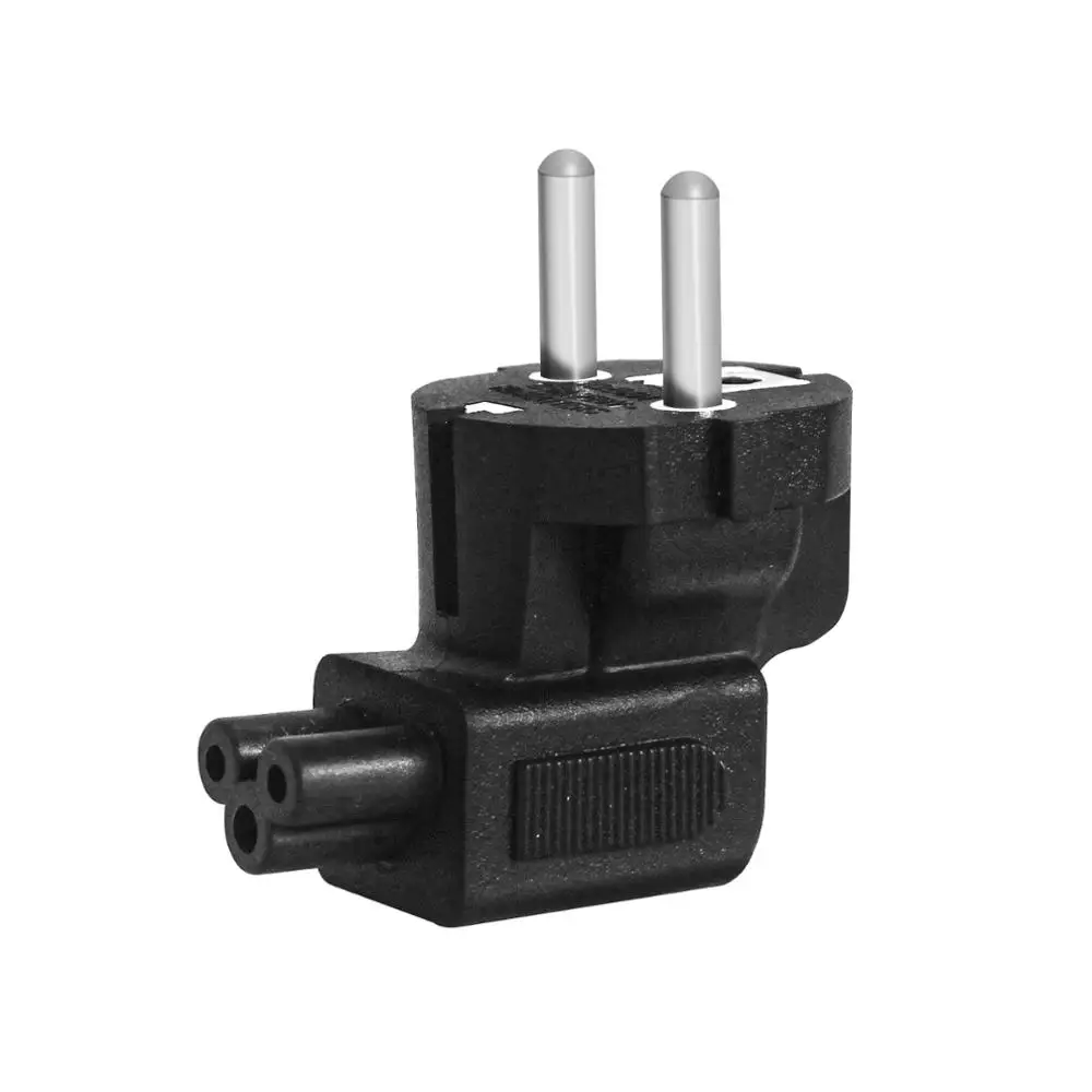 

Адаптер питания ЕС адаптер кабельного штекера, вилка европейского стандарта К переходнику IEC320 C5 Clover Leaf, CEE 7/16 на C5 CEE 7/7, евро силовой провод ...