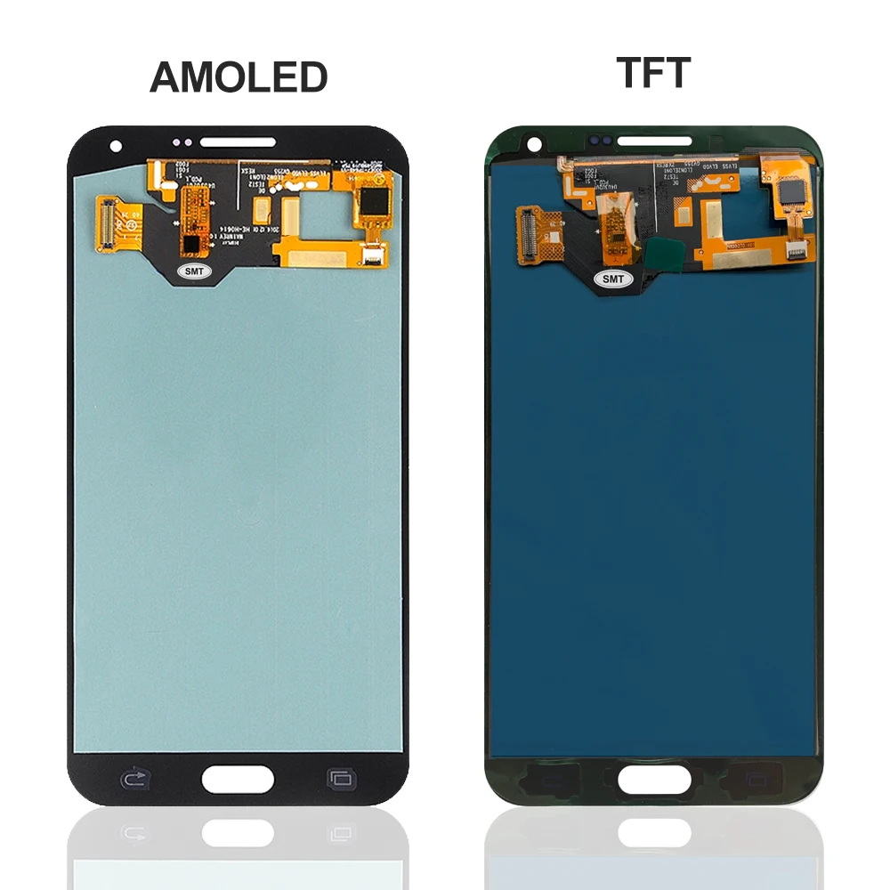 ЖК дисплей AMOLED для SAMSUNG E7 сенсорный экран Galaxy E700 E700F E7000 E7009 5 дюйма дигитайзер в