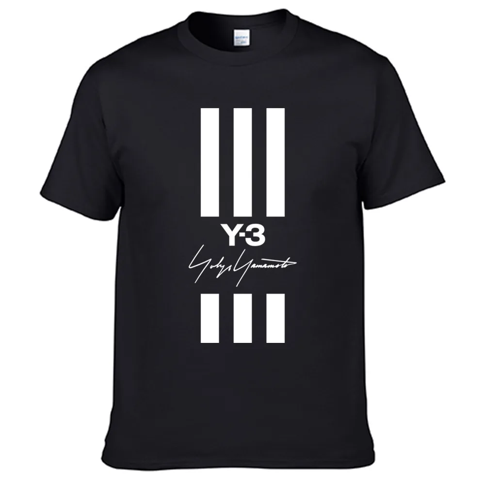 

Yohji Yamamoto T Shirt Summer Print Black T Shirt Clothes Popular Shirt Cotton Tees Amazing Short Sleeve Unique Men Tops