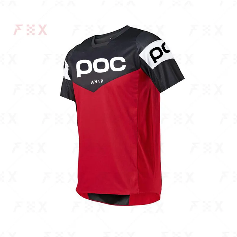 

AVIP POC NEW Motorcycle Mountain Bike Team Downhill Jersey MTB Fox Off-road DH MX Bike Motorcycle Shirt Off-road Downhill Jersey