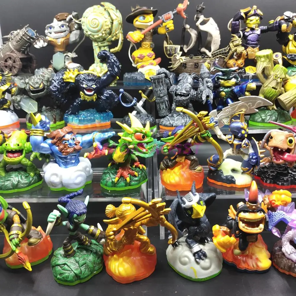 5Pcs-Different 10 шт/20 шт./компл. Skylanders Spyro Приключение собирать команды дерево человек фигурку дракона модели Brinquedos коллекция игрушек - Цвет: 5Pcs-Different