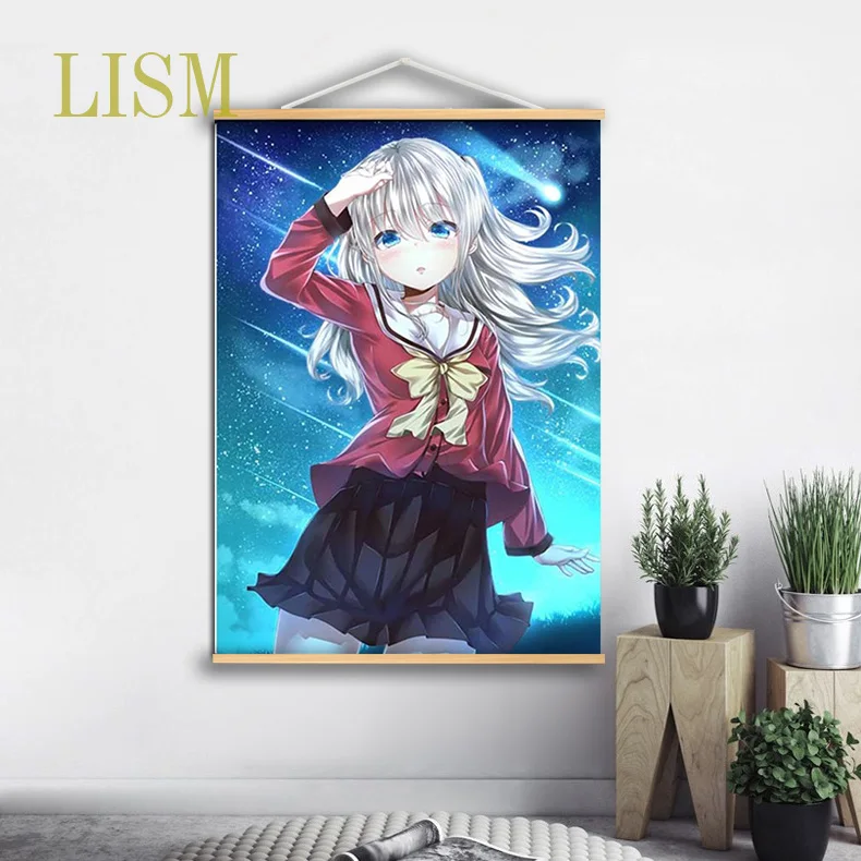 Манга Шарлотта Тори НАО ЮСА нишимори отосака Аюми для косплея Аниме настенный