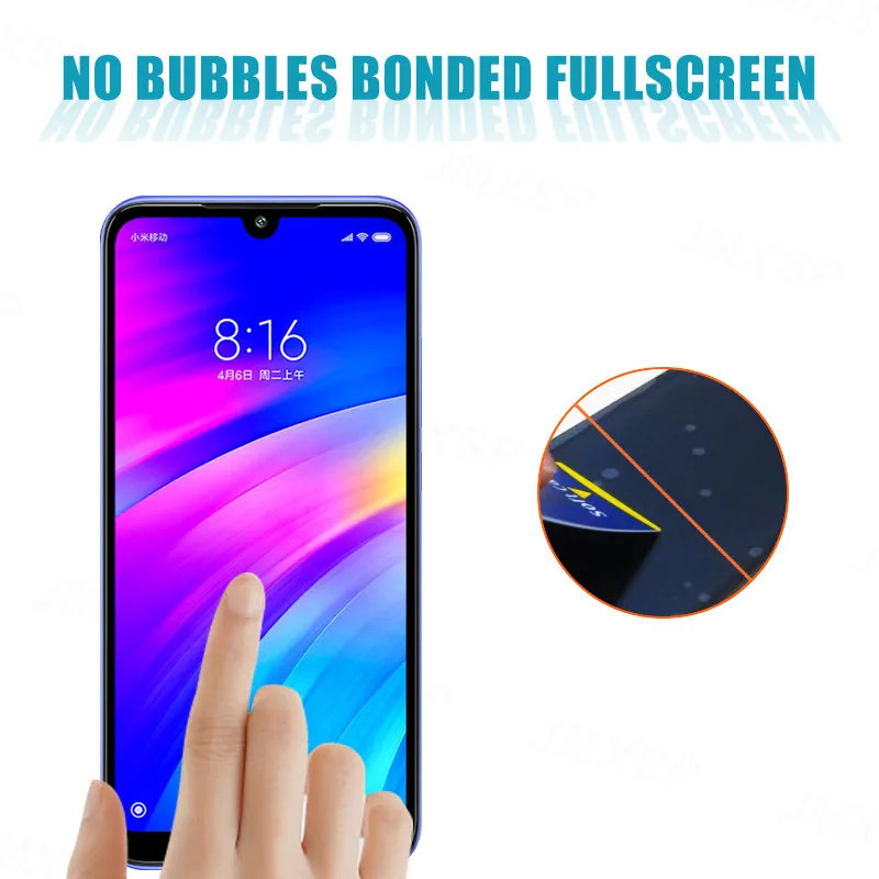 Protective Glass For Xiaomi Redmi Note 7 Pro Tempered Glass For Redmi 7 7A S2 Go K20 Lens Glass Film Screen Protector Cover