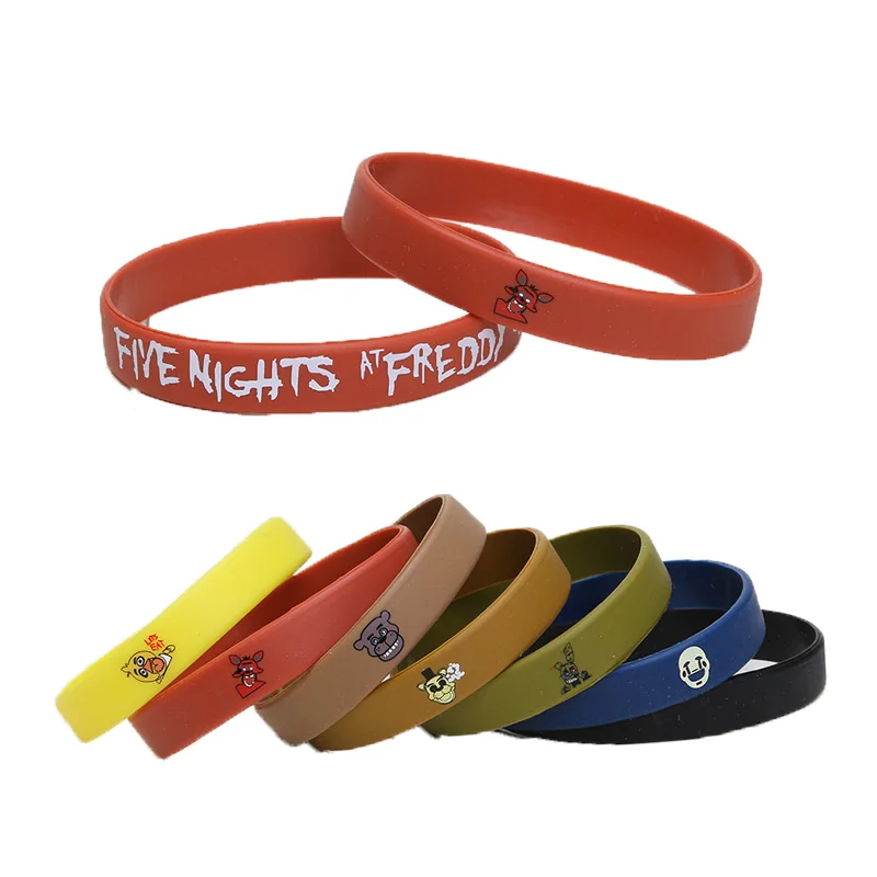 Силиконовый браслет Fredd 7 шт./компл. спортивный для баскетбола модный мультяшный