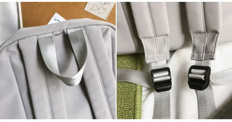 Женские рюкзаки одноцветные школьные сумки для подростков девочек и мальчиков