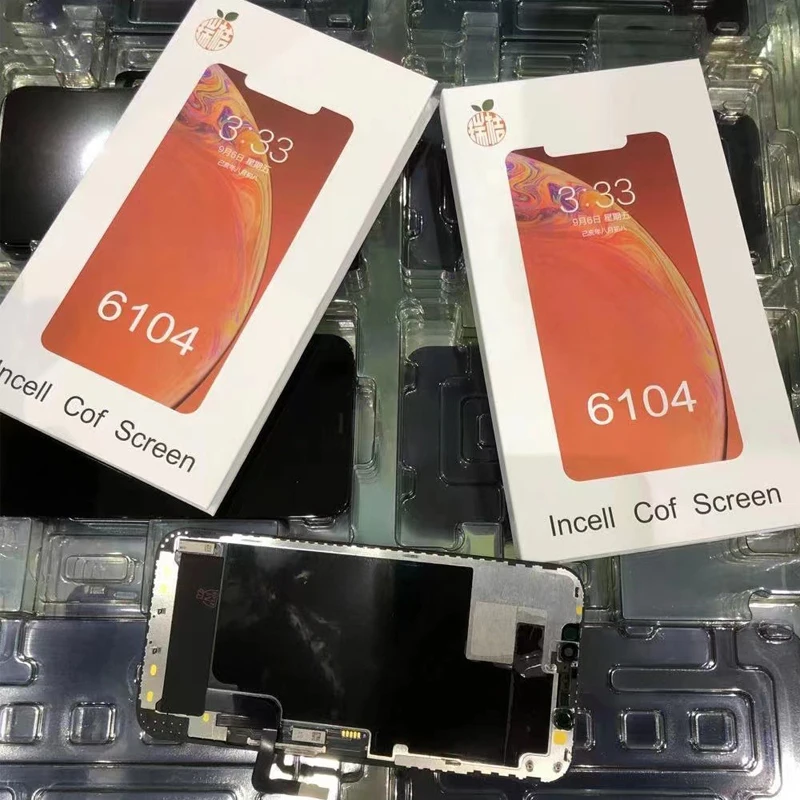 IParts-Reemplazo de Pantalla para m&oacute;vil, montaje de digitalizador t&aacute;ctil LCD para iPhone 12 Pro Max 12 Mini 12 Pro, RJ Incell Cof-4
