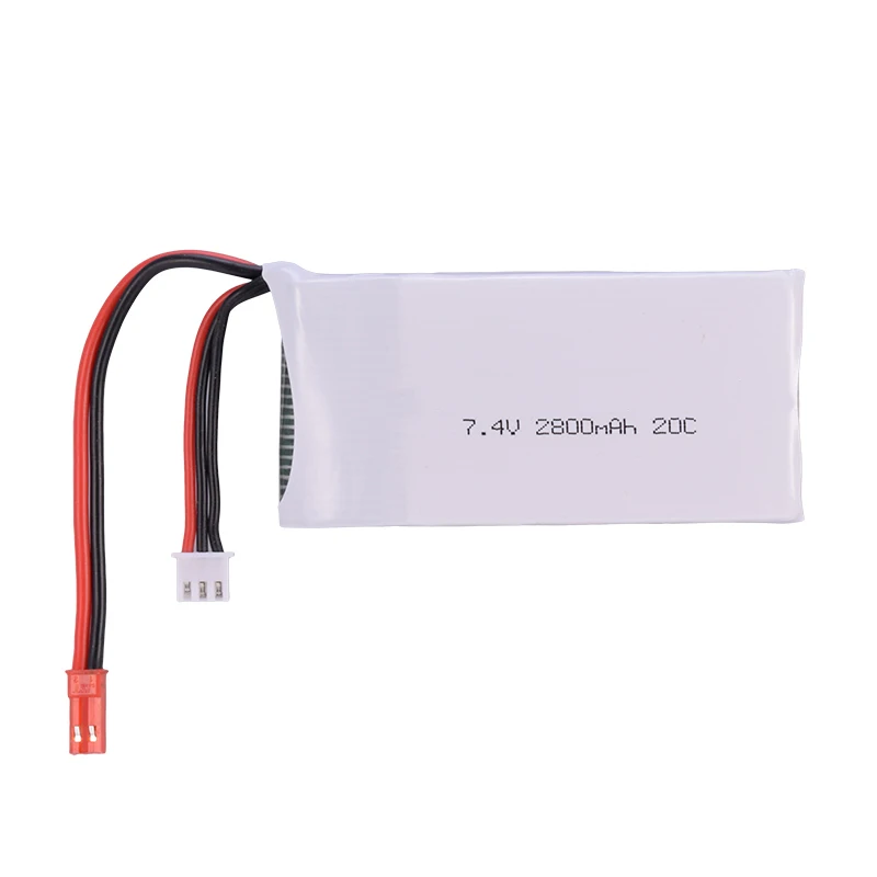 7 4 в 2800 мАч 2S 20C передатчик Lipo батарея для радио Link Le Di RC4GS RC3S пульт дистанционного