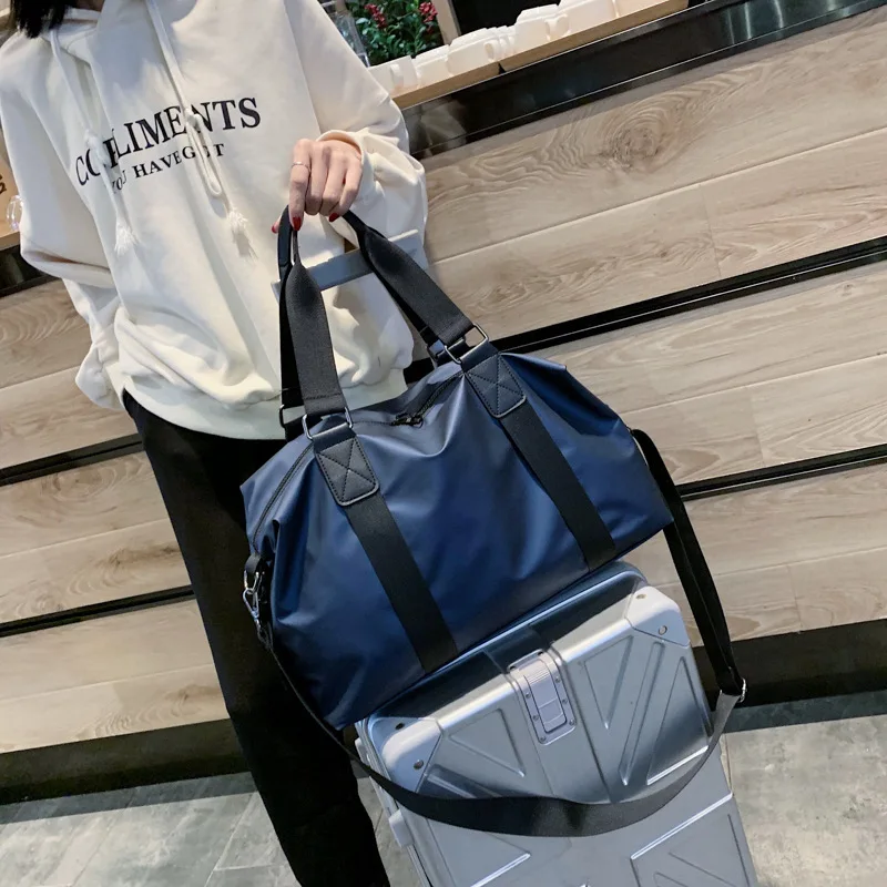 Capacity, Portable Sports Gym Bag, Large, Lightweight Short-distance Luggage,  Trend Travel Women  Accessories Men