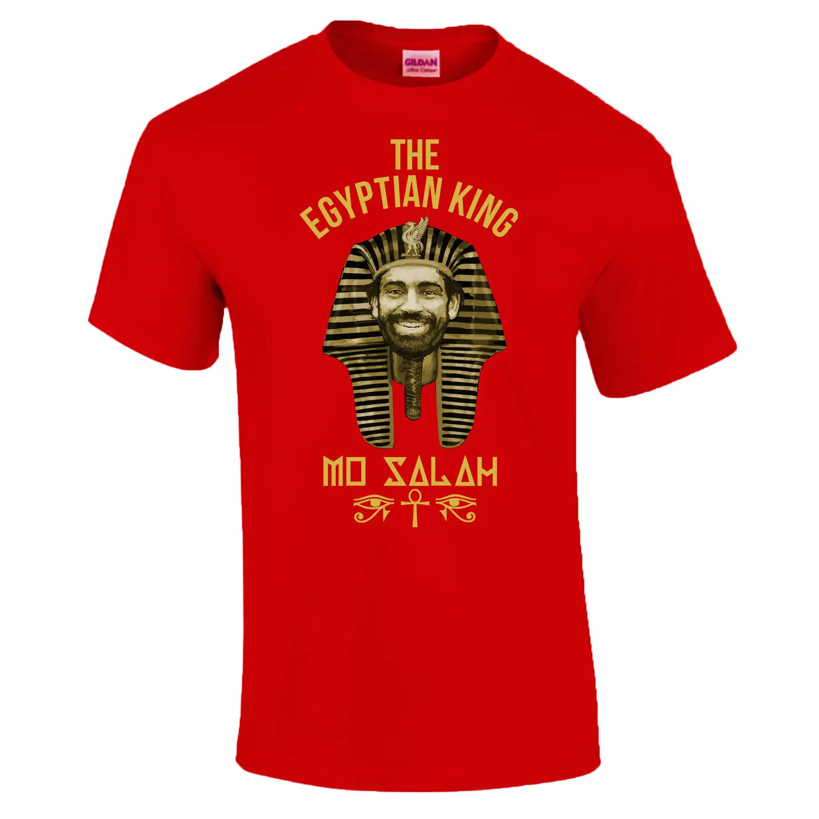 Mo Salah 11 футболка Египетский Король Египет Фараон подарок Сделано в Ливерпуле S-5XL |