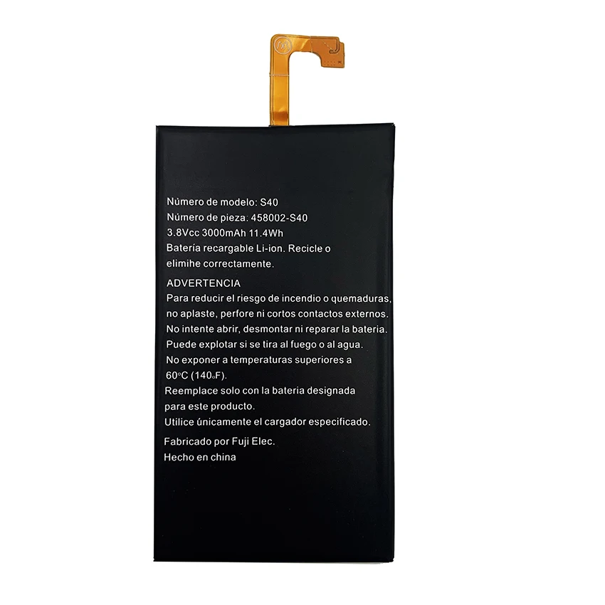 100% Новый оригинальный сменный аккумулятор полная 3000 мАч для Caterpillar CAT S40 458002-S40
