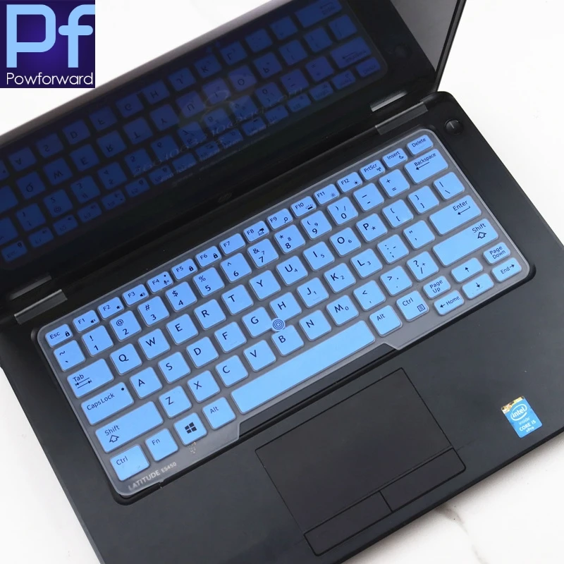 Силиконовая для ноутбука чехол клавиатуры DELL LATITUDE 5000 5401 7400 7000 2020 3400 5400 5411 14 дюймов