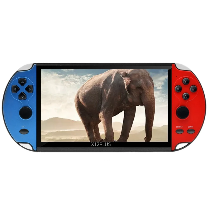 

X12Puls Handheld Game Console 7.0 Inch Color Screen Game Console 16GB Memory Handheld Video Game Console