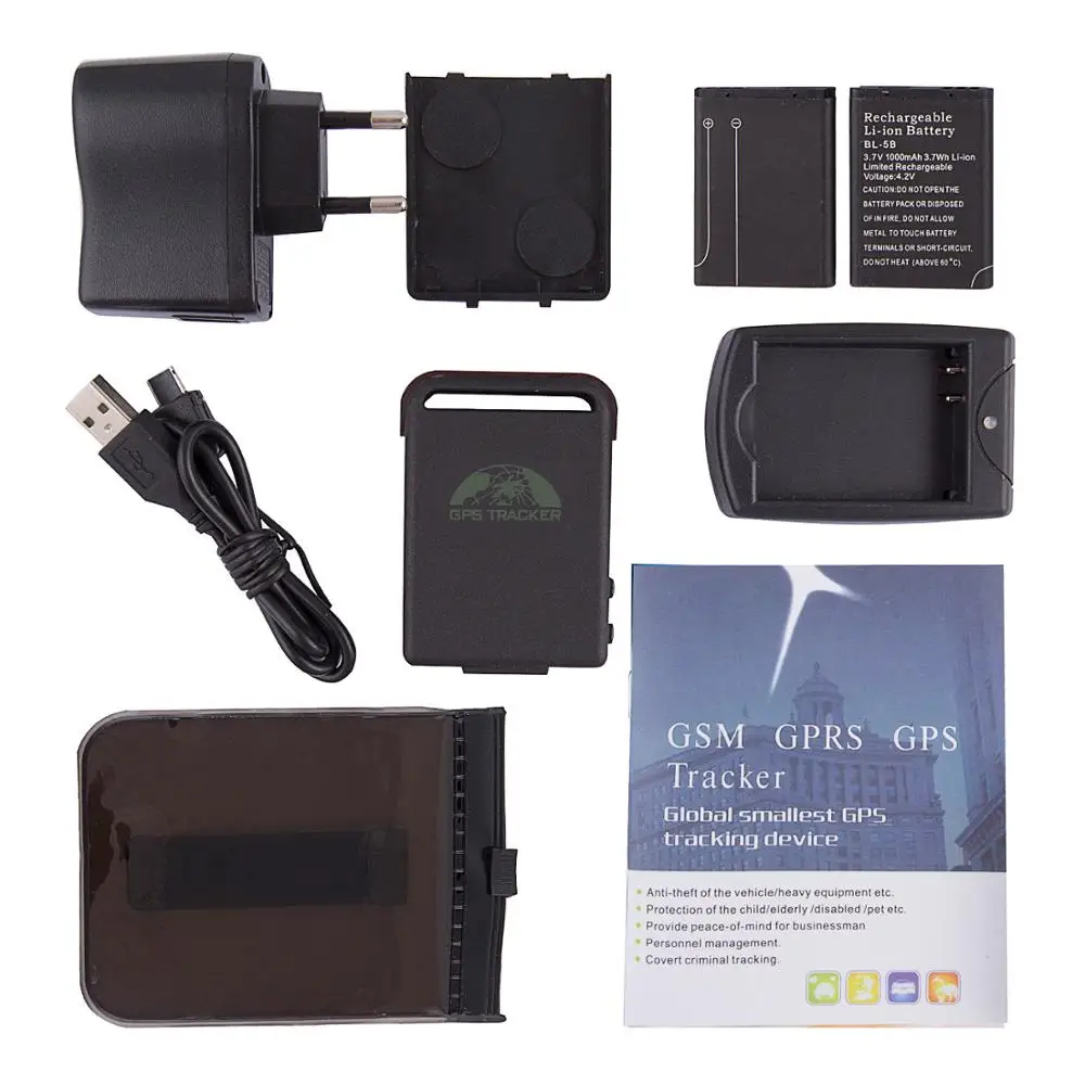 GPS трекер TK102 в реальном времени с GPS/GSM/GPRS Автомобильное устройство слежения