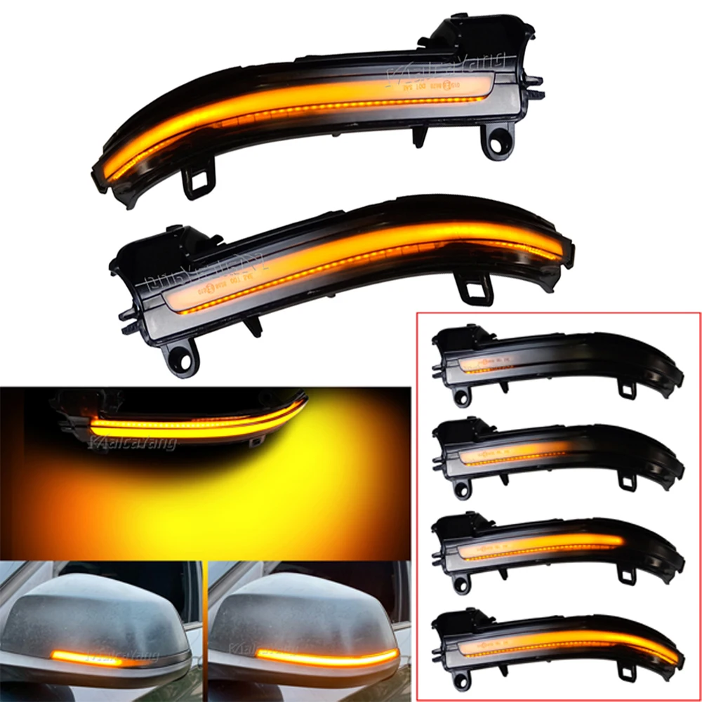 2x светодиодный динамический поворотник для Bmw F20 F30 F31 F21 F22 F23 F32 F33 F34 X1 E84 1 2 3 4 серия