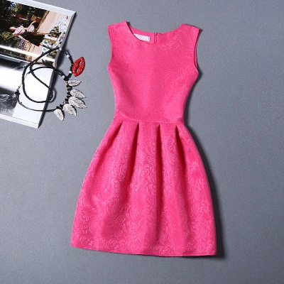 

BacklakeGirls 2020 Solid Color Round Neck Sleeveless Short Cocktail Dress Women A-Line Mini Dresses Robe Coktail Femme