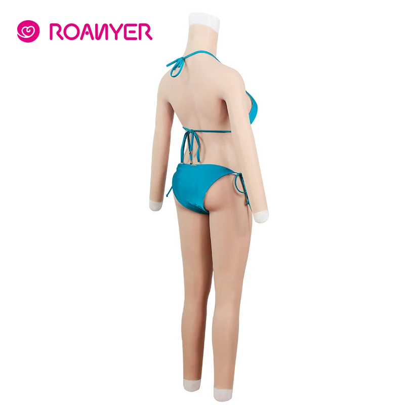 Roanyer поддельные груди E чашки силиконовые формы для с руками костюмы