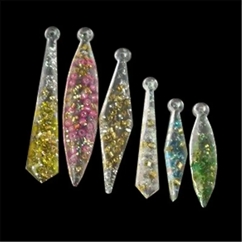 DIY серьги ожерелье Бар формочка для силиконовой подвески формы эпоксидной смолы