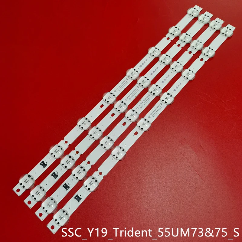 

3 комплекта = 12 шт. светодиодных лент для подсветки LG 55um7520 55um761c 55um7470 55um7650