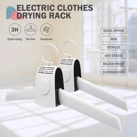 multifunction electric clothes drying rack portable smart clothes hanger coat hangers outdoor travel mini foldable clothing shoe