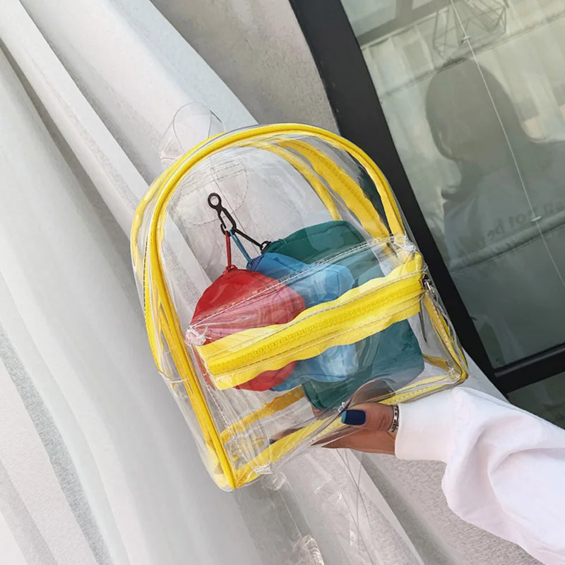 2019 модные сумки Ita для женщин Kawaii прозрачный рюкзак милые Itabag мини черные