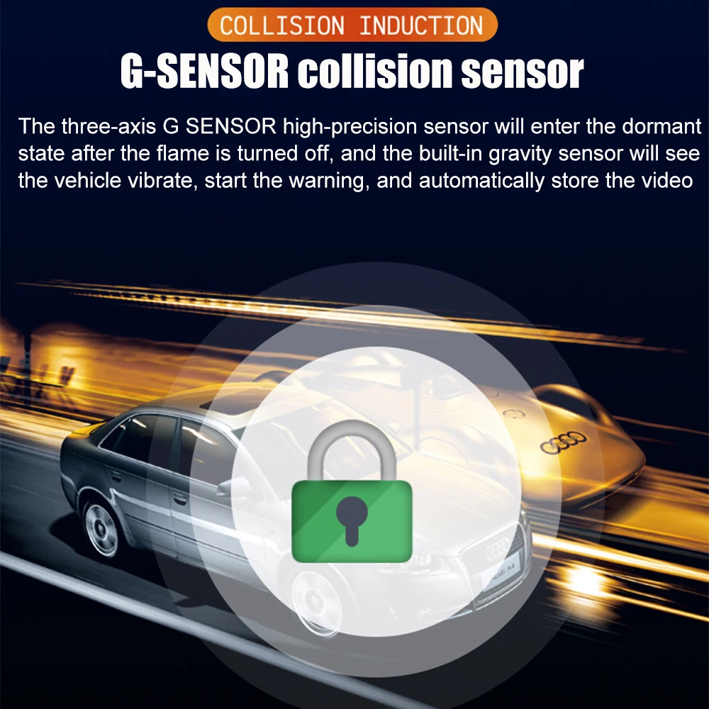 

Hidden Driving Recorder WiFi Loop Recording G-sensor Mini Car Dash Camera Applicable Models for A4L A3 A6L A8 Q2L Q5L Q3 Q7