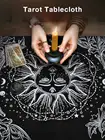 Скатерть Tarot, Высококачественная Толстая скатерть для Таро, гадания, карточный стол для магов, ежедневные настольные игры, 49*49 см