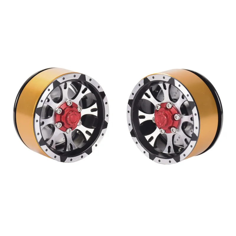 4 шт. RC Гусеничный 1:10 сплав обод колеса 1 9 дюймов BEADLOCK для 1/10 Traxxas TRX4 осевой SCX10 TAMIYA