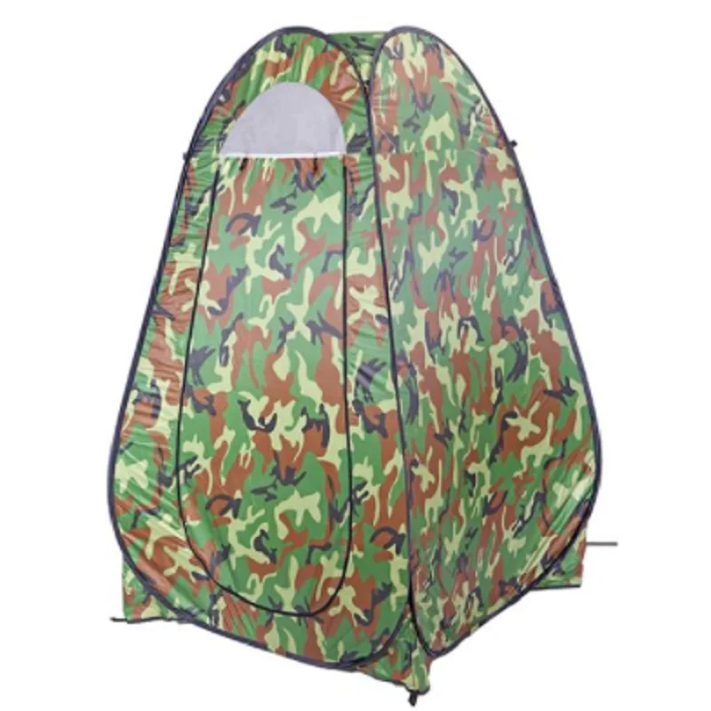 Outdoor Camping Pop Up Privacy Toilet Tent Changing Room Tent Portable Outdoor Shower Tent Folding Sun Shelter Camping Equipment