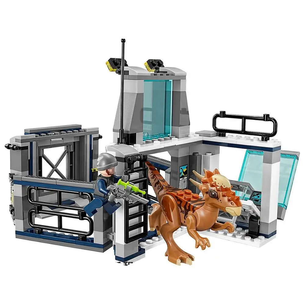 234 шт. строительные блоки мир Юрского периода 2 Stygimoloch кирпичи 75927 indominus rex игрушки