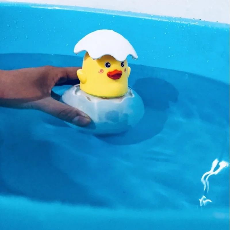 Duckling Новинка, 1 шт., вечерние, для ванной, для малышей, детей, Душ, забавный, меняющий цвет, светодиодный светильник, игрушки для детей, аксессуары для ванной комнаты - Цвет: Duckling